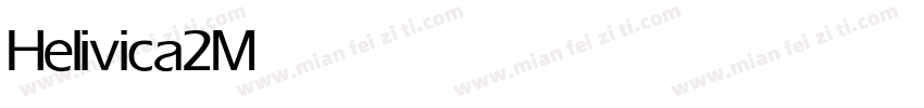 Helivica2 Medium字体转换